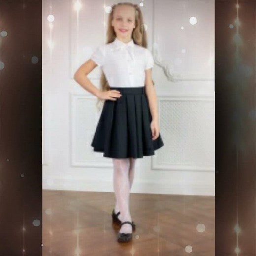 Barcha yoshdagi qizlarga maktab uchun zamonaviy formalar