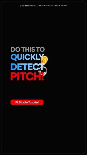 Kohs | Music Production Guide on Instagram: "Struggling to find the key of your samples? 🎹 Here's a quick and easy way to detect the pitch in FL Studio: 1️⃣ Right-click your sample in the Browser → Open in Pitch Corrector 2️⃣ Opens in Newtone, showing you the pitch instantly 3️⃣ Drag notes up/down to adjust if needed 4️⃣ Drag it into the Channel Rack → selection tool Now you’ll never guess the key again, just lock in your samples fast 🔑✨ Save this for later 🔖 and comment “PITCH” if you want m