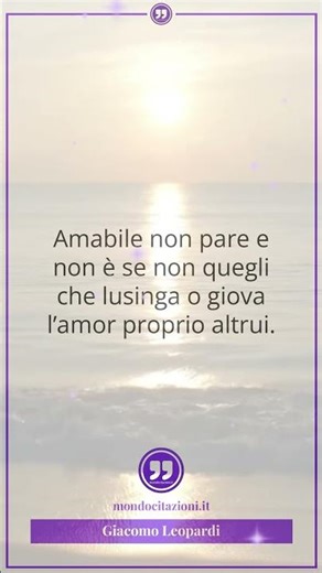 Mondo Citazioni - 10 citazioni di Giacomo Leopardi #01