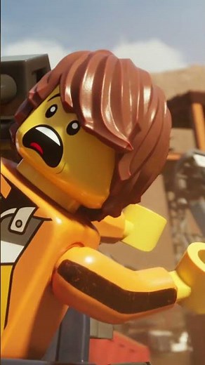 This dune buggy stunt takes the WILDEST turn...🚗😲💥 #LEGOCity #Shorts