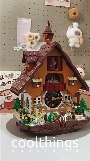 Build a working chalet-style clock!