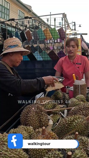 Khaosan Road Market Bangkok - Walking Tourist 4K