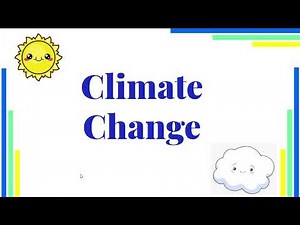 Climate Change Lecture
