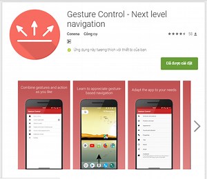 [App hay Android] Gesture Control | Viết bởi elnino135
