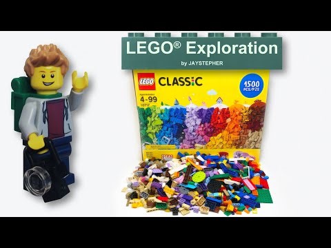 LEGO Classic Bricks Bricks Bricks Unboxing & Exploration 10717
