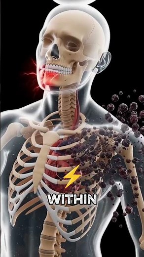What really happens inside your body during a heart attack… 💔 (Visualized in 3D)