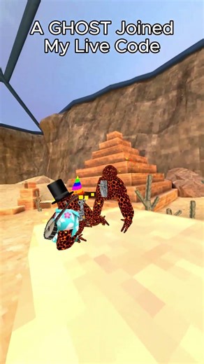 A GHOST Joined MY Live