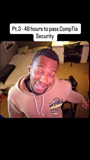 Caleb Oni | Tech, Cloud & Cybersecurity on Instagram: "Pt.3 - 48 hours to pass security plus Comment ‘SEC’ and I’ll send the full video #comptia #securityplus #comptiasecurityplus"