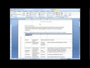 am3411 Zellen von Wordtabellen trennen oder verbinden