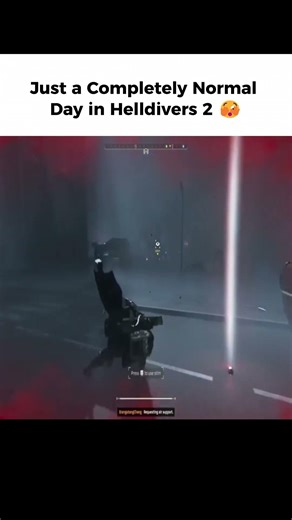 Just a Completely Normal Day in Helldivers 2 🫣 | #helldivers2 #gaming #shorts