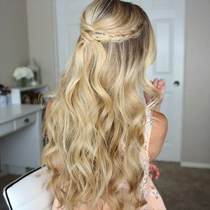 9.2K views · 311 reactions | Half Up Dutch Braids from my "3 Back to School Hairstyles" tutorial  Watch the full tutorial by clicking the link: https://youtu.be/q5AXljZ1nOM  #missysueblog #hairvideos #howtodohair #glamvids | Missy Sue Blog | Facebook