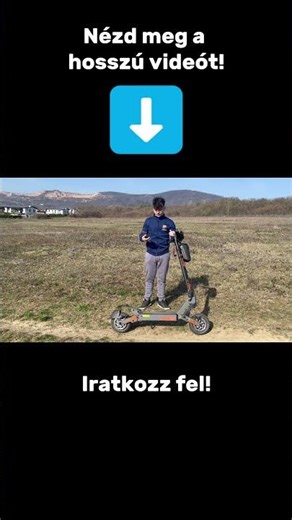 KATTINTS A VIDEÓRA!!! #escooter