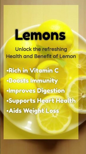 Amazing of Lemon Health Benefits You Need to Know!