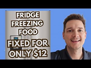 Whirlpool Side-by-Side Refrigerator Freezing Everything — Easy Fix!