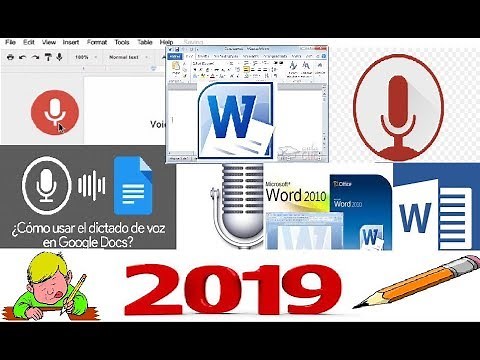 CÓMO DICTAR AUDIO Y QUE SE ESCRIBA EN DOCUMENTO DE WORD