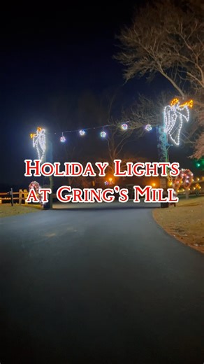 8.7K views · 294 reactions | The Holiday Lights at Gring’s Mill  ➡️Admission is free, check Facebook events for dates throughout the rest of the month ❄️ | Berks County Views | Facebook