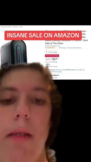 Insane #alienware pc sale on amazon #pc #tech #techtok #Fyp #dyllie #gaming #497 | Dylan Czeh