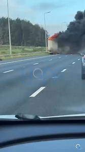 198K views · 268 reactions | LIVE: M62 Westbound at Standstill as Vehicle Fire Causes Major Delays. A vehicle fire has brought traffic to a complete standstill on the #M62 westbound between Junction 23 A640 New Hey Road (Huddersfield) and Junction 22 A672 (Rishworth Moor). | YappApp | Facebook