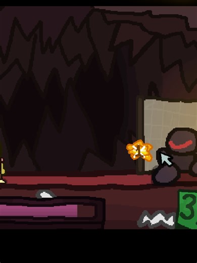 This is Gauntleteer, my indie game! This area shows a battle against a M.I.N.A. and a few of the moles who work in the dam! Very tricky... I've been working on this indiegame for a while now, and it's been coming along lovely! It's inspired by the likes of Mario and Luigi in terms of humor and overworld design, but the battle system is 2D and akin to that of Cuphead. It's a difficult game, and I'm very happy with how it's coming along! #indie #indiegames #indiegamedeveloper #gamedev #gamedevelop