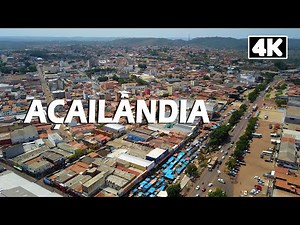AÇAILÂNDIA VISTA DE CIMA | 4K