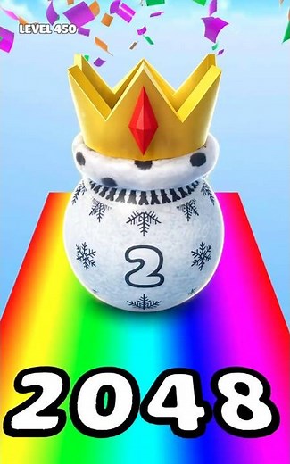 Ball Merge 2048 Perfect Combo Chain #ballgameshub 😱🔥 #shorts