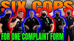 41K views · 751 reactions | Six cops for a complaint form - cops won’t ride butts and nuts. #police #cops #copwatch #first #amendment #FirstAmendment #FirstAmendmentAudits #jamesmadisonaudits #jma #jmaudits #jmamedia #copsvscamera #KnowYourRights | James Madison Audits - First Amendment Audits | Facebook