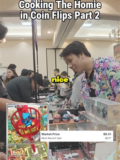 You ever just hit a coin flip streak so good you feel invincible? #pokemon #pokemoncards #pokemontcg