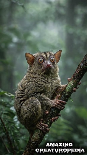 👀 This Tiny Animal Has Eyes Almost the Size of Its Brain | TARSIER