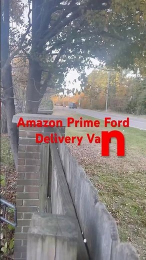 Amazon Prime Ford Delivery Van