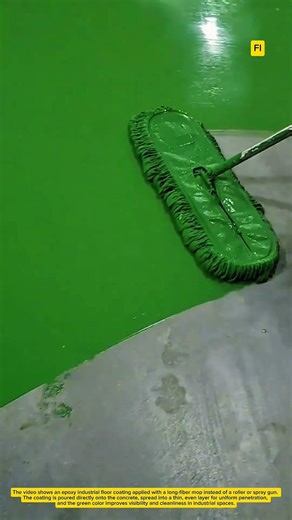 Epoxy Floor Coating Application