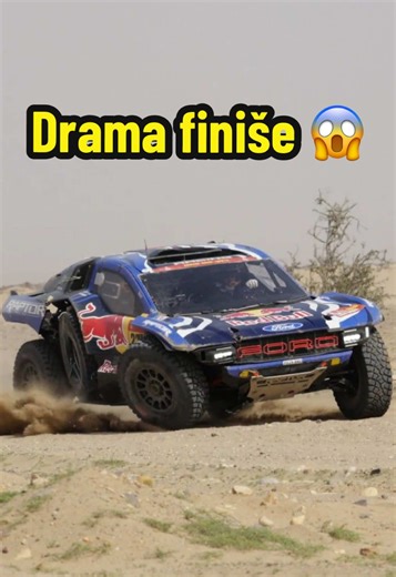 Nani Roma 🇪🇸 | Ford Raptor | lūžęs ratas prieš finišą! 💥🛞 #dakar #dakar2026 #fordraptor #droneris #fyp