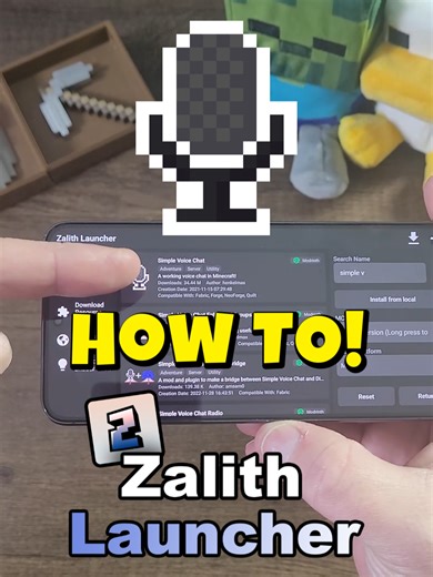 Voice Chat Mod Zalith Launcher How To