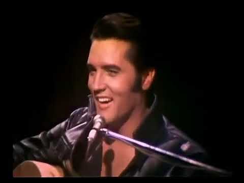 Elvis Presley - Heartbreak Hotel 1968 Comeback NBC Christmas Special [Second 'Sit - Down 'Show] LIVE
