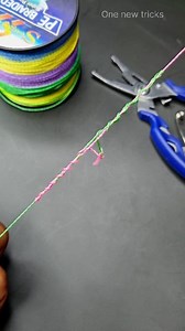 Strongest Smooth Fishing Knot You Must Know! #instafishing #fishingknot #art #fbreelsfypシ゚viralfbreelsfypシ゚viral #facebookreels #facbookfollowers #fishingreels #tutorial #fishingknottying | One new Tricks