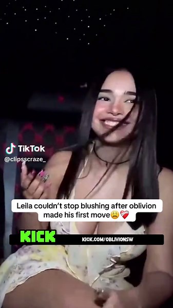 Leila couldn’t stop blushing after oblivion made his first move😩❤️‍🩹#oblivion #fyp #leila