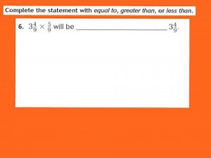 Lesson 7.8 Compare Mixed Factors and Products