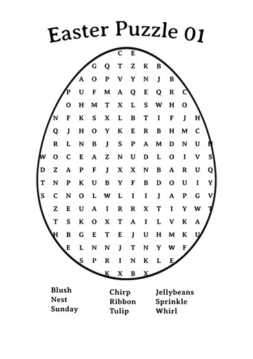 65 Easter Puzzle Bundle Printable, Puzzles (printable PDF) - Etsy