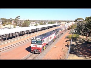 Freight Trains at Kalgoorlie Western Australia