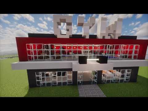 Satisfying GYM Build in Minecraft #minecraft