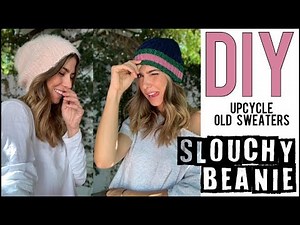 DIY: How to Make a BEANIE Hat!! [Slouchy or Fitted] - by Orly Shani