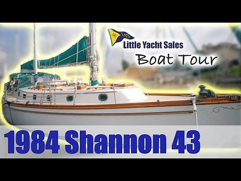 SOLD!!! 1984 Shannon 43 Sailboat [BOAT TOUR] - Little Yacht Sales
