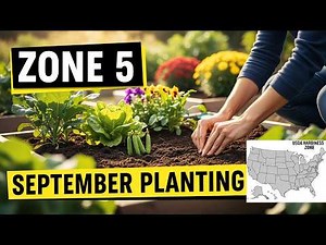 Zone 5 September Planting Guide | Fast-Growing Cool-Weather Vegetables & Flowers for Fall Gardening!