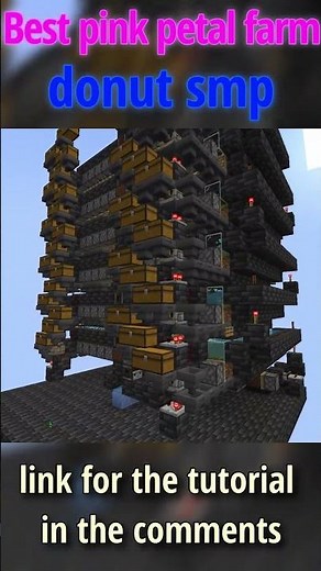 best pink petal farm on the donut smp #donutsmp