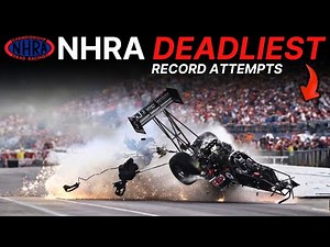 The DEADLIEST Drag Racing Crashes in NHRA History!