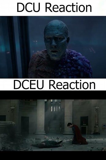 Superman Scream in DCU vs DCEU