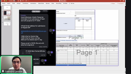 𝐇𝐀𝐏𝐏𝐄𝐍𝐈𝐍𝐆 𝐍𝐎𝐖: 𝐑𝐞𝐩. 𝐋𝐞𝐚𝐧𝐝𝐫𝐨 𝐋𝐞𝐠𝐚𝐫𝐝𝐚 𝐋𝐞𝐯𝐢𝐬𝐭𝐞 𝐚𝐝𝐝𝐫𝐞𝐬𝐬𝐞𝐬 𝐭𝐡𝐞 𝐩𝐫𝐞𝐬𝐬 𝐨𝐧 𝐫𝐞𝐥𝐞𝐚𝐬𝐞𝐝 𝐟𝐢𝐥𝐞𝐬 𝐨𝐧 𝐭𝐡𝐞 ₱𝟑.𝟓-𝐭𝐫𝐢𝐥𝐥𝐢𝐨𝐧 𝐃𝐏𝐖𝐇 𝐛𝐮𝐝𝐠𝐞𝐭 𝐚𝐧𝐝 𝐭𝐡𝐞 "𝐀𝐥𝐥𝐨𝐜𝐚𝐛𝐥𝐞𝐬" 𝐚𝐧𝐝 "𝐢𝐧𝐜𝐞𝐧𝐭𝐢𝐯𝐞𝐬" 𝐠𝐢𝐯𝐞𝐧 𝐭𝐨 𝐂𝐨𝐧𝐠𝐫𝐞𝐬𝐬𝐦𝐞𝐧. 𝐋𝐞𝐯𝐢𝐬𝐭𝐞: 𝐀𝐥𝐥 “𝐀𝐥𝐥𝐨𝐜𝐚𝐛𝐥𝐞𝐬” 𝐚𝐧𝐝 “𝐈𝐧𝐜𝐞𝐧𝐭𝐢𝐯𝐞𝐬” 𝐬𝐡𝐨𝐮𝐥𝐝 𝐛𝐞 𝐝𝐢𝐬𝐜𝐥𝐨𝐬𝐞𝐝 𝐛𝐞𝐟𝐨𝐫𝐞 𝐛𝐮𝐝𝐠𝐞𝐭 𝐚𝐩𝐩𝐫𝐨𝐯𝐚𝐥, 𝐢𝐧 𝐃𝐏𝐖𝐇, 𝐃𝐎𝐇, 𝐃𝐒�