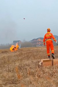 1.1M views · 930 reactions | Dry powder fire extinguishing balls are very efficient at putting out fires when compared to conventional fire extinguishers. However, to ensure safety, users need proper training. #Spring #FunChina | China Plus South Africa | Facebook
