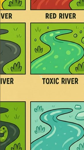 5 Types of Rivers You Didn’t Know Exist 🌊 | Geography Facts #shorts #edit