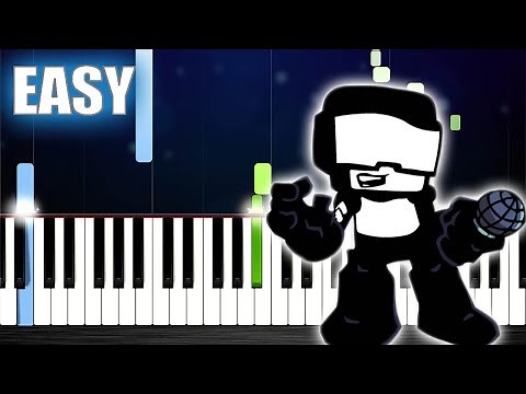 Ugh - Friday Night Funkin - EASY Piano Tutorial by PlutaX