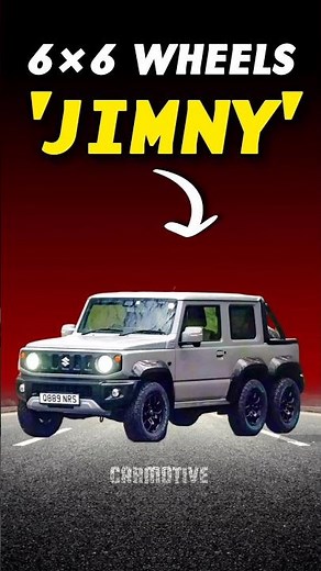 6x6 Jimny: The Ultimate Off-Road Car? Marutisuv || Bestsuv || jimny || car